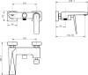 Смеситель для ванны с душем Boheme Venturo 373-W фото 2