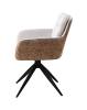 Стул Stool Group Waldo OS-2319K UF995-02mFUL005 светло-серый c бежевой экокожей фото 4