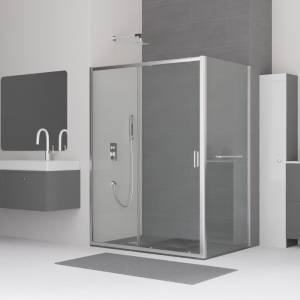 Душевой уголок RGW Classic CL-48-1 320948139-011 130x90x185 Стекло Прозрачное