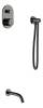 Душевой комплект Boheme Tech 154-GM Gun Metal