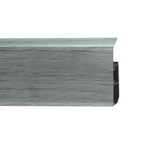 Напольный плинтус Royce 333 Серебристый Жемчуг 2200x80x20