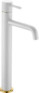 Смеситель для раковины Boheme Uno 462-WG White Gold