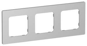 Рамка 3-постовая IEK Flite FI-M32-32-20-K47 алюминий