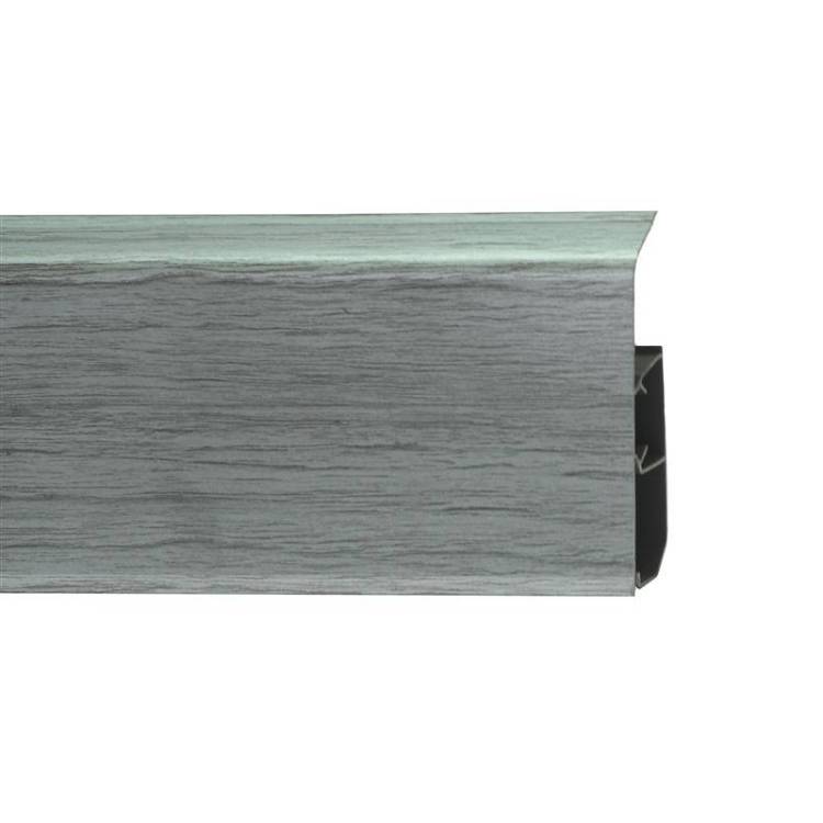 Напольный плинтус Royce 333 Серебристый Жемчуг 2200x80x20