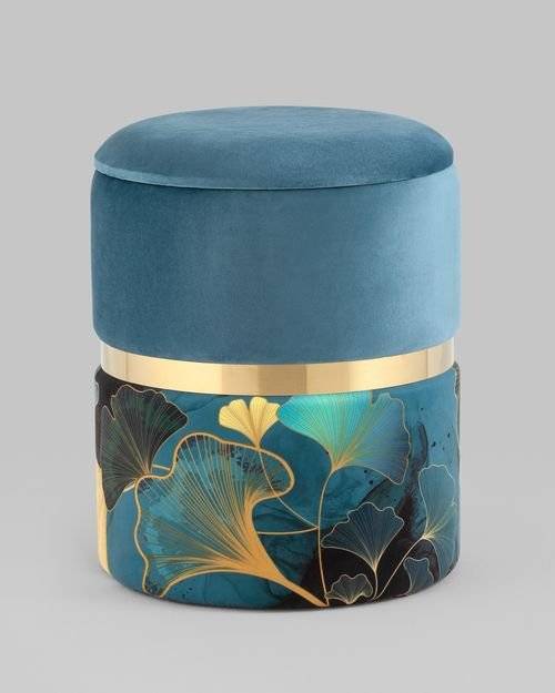 Пуф Stool Group Кэрри 19A060VAF-8167-66/fl велюр gingko
