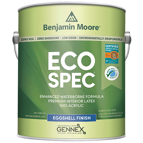 Краска интерьерная Benjamin Moore Eco Spec WB Interior Latex Eggshel Finish N374 3.785 л