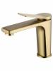 Смеситель для раковины Wonzon & Woghand WW-XH-012-BG брашированное золото