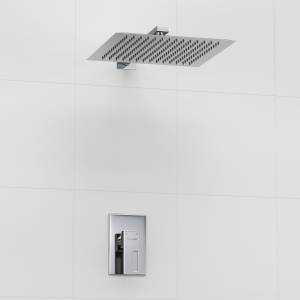 Душевой комплект Wasserkraft A12119 встраиваемый, с верхней душевой насадкой, хром
