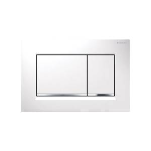 Кнопка смыва Geberit Sigma 30 115.883.KJ.1 белая, хром глянцевый