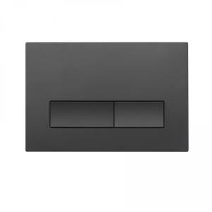 Кнопка смыва Wonzon & Woghand WW-IB224-MB механическая, черный матовый