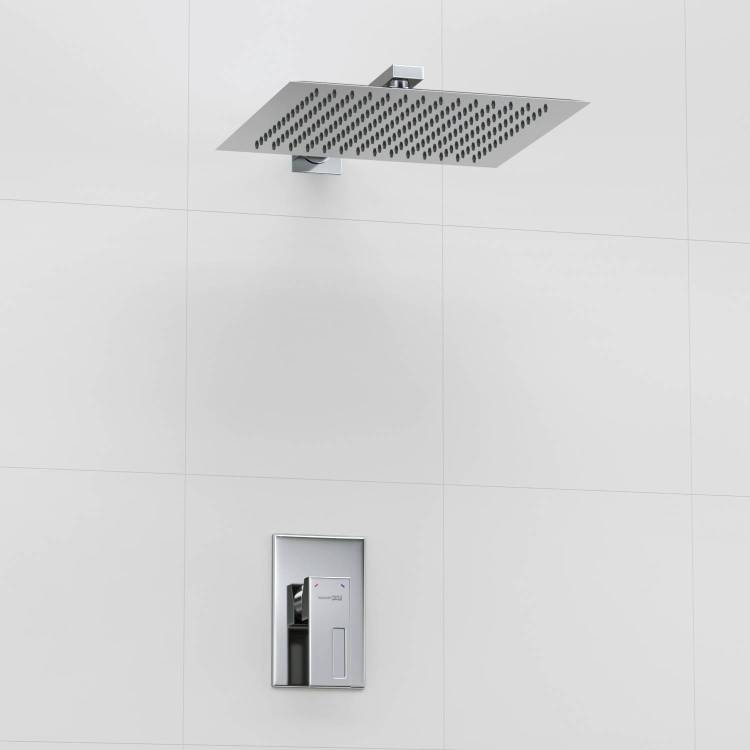 Душевой комплект Wasserkraft A12119 встраиваемый, с верхней душевой насадкой, хром