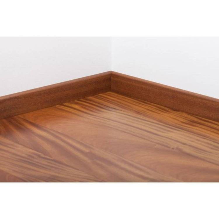 Плинтус шпонированный Tarkett Tанго P African Mahogany (Танго П Африканский Махогани) 2400x80x20