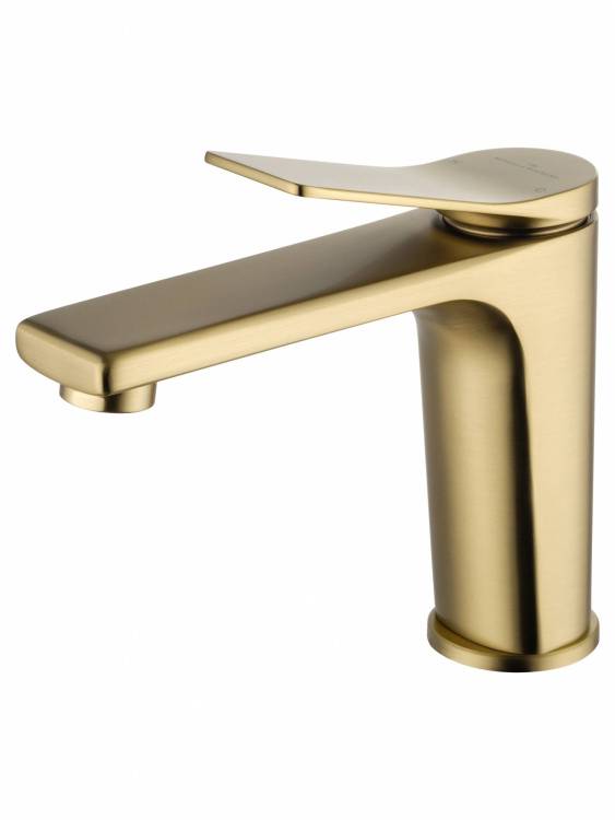 Смеситель для раковины Wonzon & Woghand WW-XH-012-BG брашированное золото