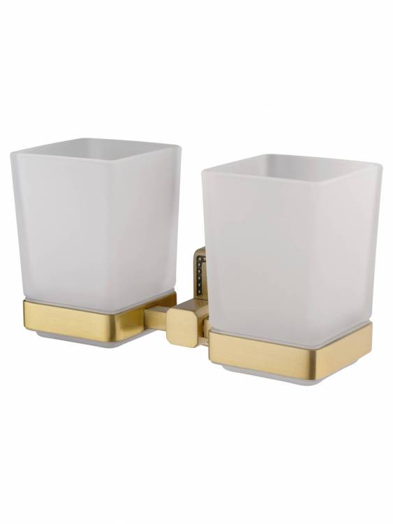 Два стакана Wonzon & Woghand WW-7228 с держателем, бронза