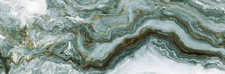 Керамическая плитка Primavera Hypnose GL17B Light Malachite B glossy 30x90