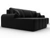 Диван угловой Лига Диванов Лига-080 134753L Черный фото 3