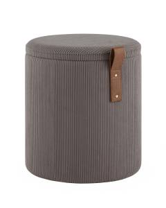 Пуф Stool Group Руни S 24A2064CG-L-18 темно-серый, вельвет, с ящиком