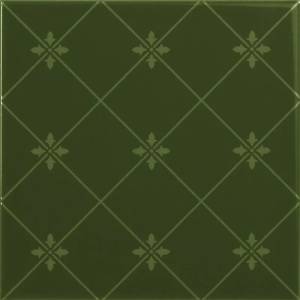 Керамическая плитка Ape Ceramica Noblesse S002055 Delis Verde Botella 20x20