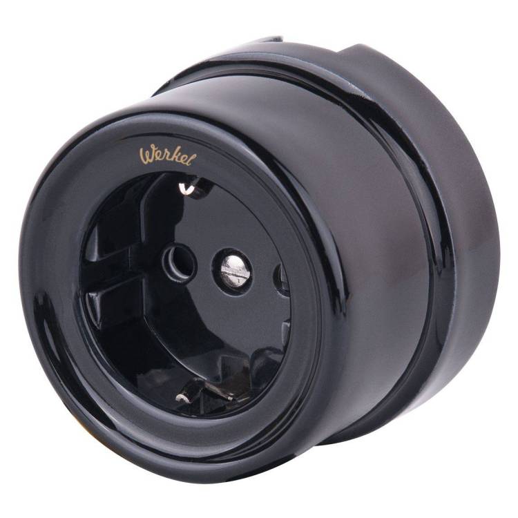 Розетка с заземлением Werkel W5671008