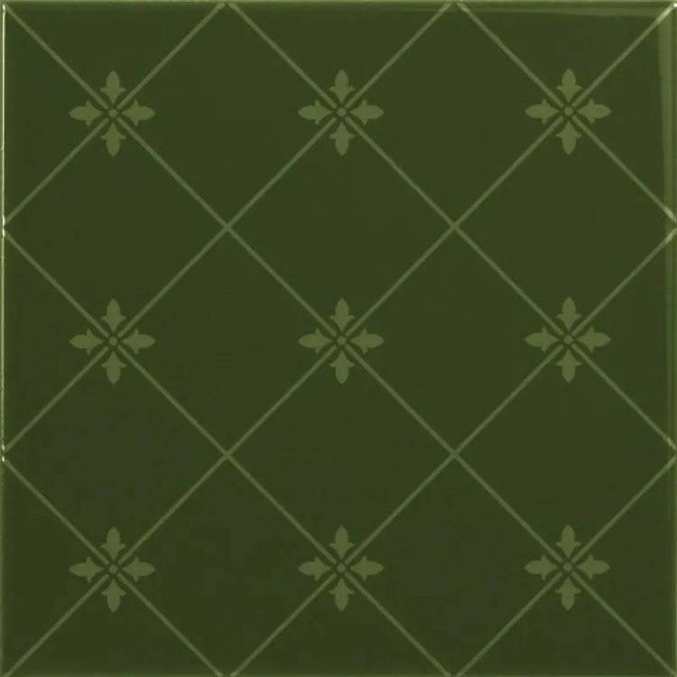 Керамическая плитка Ape Ceramica Noblesse S002055 Delis Verde Botella 20x20