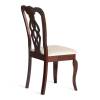 Стул Tetchair Афродита 20115 cappuchino , ткань кремовая с рисунком фото 3