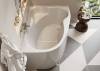 Акриловая ванна Vagnerplast Melite 160x105 R bianco фото 5