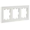 Рамка 3-постовая IEK Brite BR-M32-K01 белый фото 6