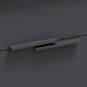 Ручка для мебели Jacob Delafon Vivienne EB1589-S40 для тумбы насыщенный серый сатин