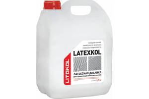 Латексная добавка Litokol Latexkol-M для цементных клеев Белый 3.75 кг