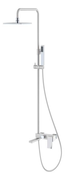 Душевая стойка Boheme Q 148-WCR.2 WhiteChrome.2