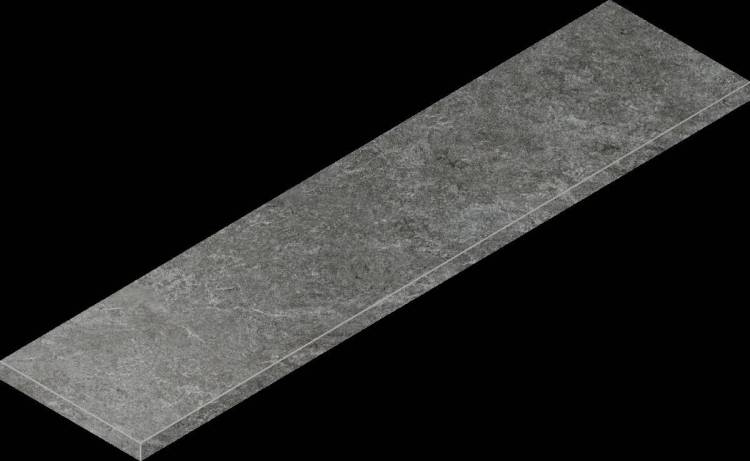 Ступень Italon Магма 620070002989 Графит Левая 33x120