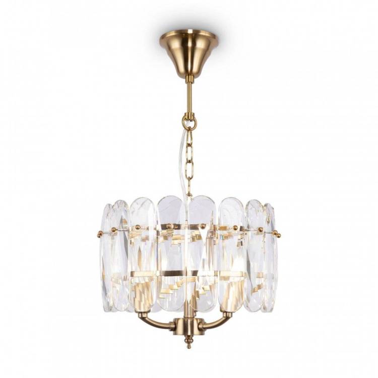Подвесная люстра Maytoni Suite MOD122PL-03BS Латунь