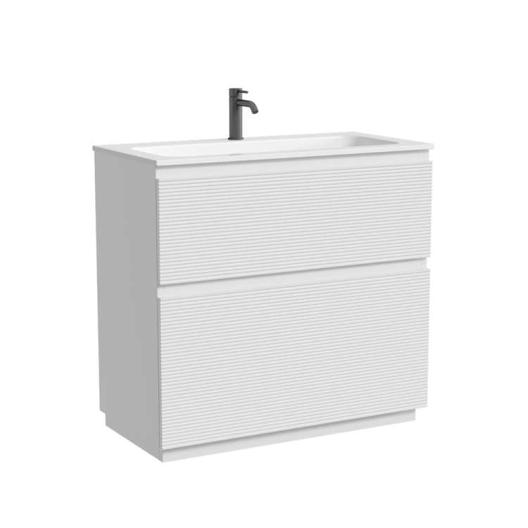 Тумба под раковину Sancos Folk Floor FL90FW напольная, 89x44.5x85, Bianco