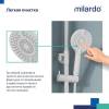Душевая лейка Milardo Rora 4F ROR4FWRM18 белый матовый фото 5