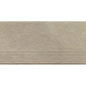 Ступень Paradyz Eremite Crema Stopnica Prosta Struktura Mat 30x60