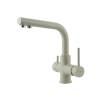 Смеситель для кухни Lemark Comfort LM3061PGR с подключением к фильтру питьевой воды Грей