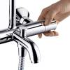 Душевая стойка Hansgrohe Vernis Blend 26274000 Showerpipe 200 1jet с термостатом, хром фото 7