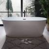 Акриловая ванна Cerutti Spa Resia CT10866 белая, 160x75