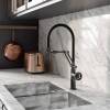 Смеситель для кухни IDDIS Grange GRAGMFLi05 графит с гибким изливом фото 2