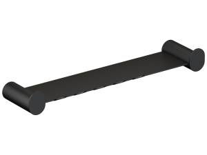 Полка Сунержа Round L 360 31-3020-4360 с крючками, матовый чёрный
