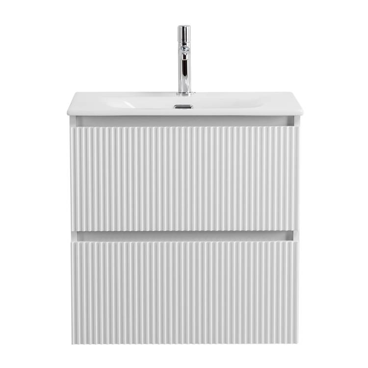 Тумба с раковиной BelBagno UNO-MINI 70 подвесная, Bianco Opaco