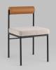 Набор из 2 барных стульев Stool Group Балла FDC9939 sDC6095-4+b270-28 X2 бежевый, коричневая экокожа фото 10