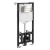Система инсталляции для унитазов Wasserkraft New Aller 10TLT.010.ME.BN04 клавиша никель