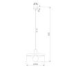 Подвесной светильник TK Lighting 10757 Sila Sabia Brown фото 2