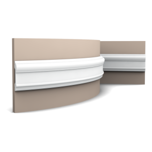 Молдинг гибкий Orac Decor Luxxus P9010F 200x3x9.1