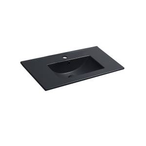 Раковина Vincea VBS-13975MB черный матовый 76.3x46.6
