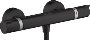 Термостатический смеситель Hansgrohe Ecostat Comfort 13116670 для душа, матовый черный