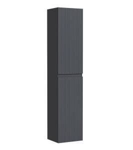 Шкаф-пенал Sancos Snob R (Сноб Р) PSNR35MDH темный антрацит матовый, 35x165