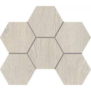 Мозаика Estima Kraft Wood 70431 Mosaic/KW00_NR/25x28.5x10/Hexagon Nordic Hexagon 25x28.5