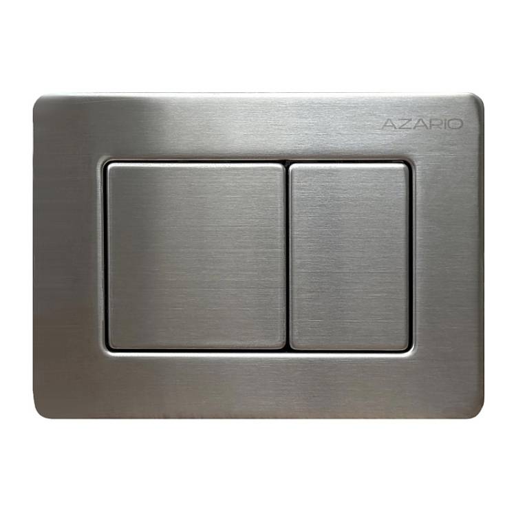 Кнопка смыва Azario New-TS AZ-SS-003-BR серая матовая